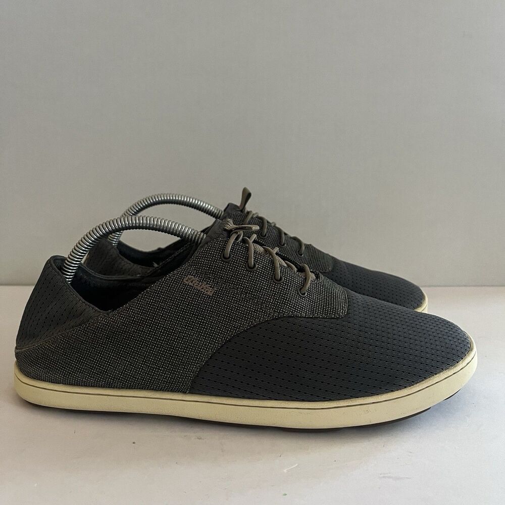 Olukai Nohea Moku Mens Shoes Drop In Heel Mesh Sneaker Casual Comfort SZ 10